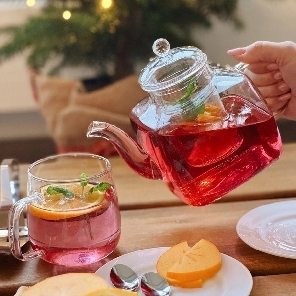 Szklane zaparzacze Herba Vera – eleganckie akcesoria do naturalnych herbat ziołowych